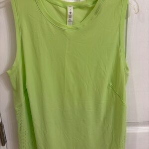 Lululemon high neck split hem run tank women’s 8